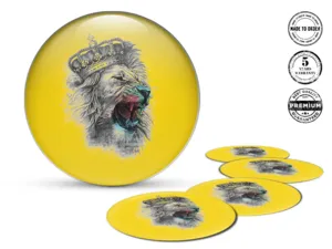 Sticker Dome Label Gravitational Cascade